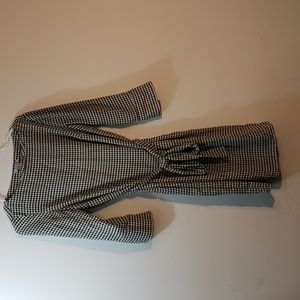 H&M Black and White dress